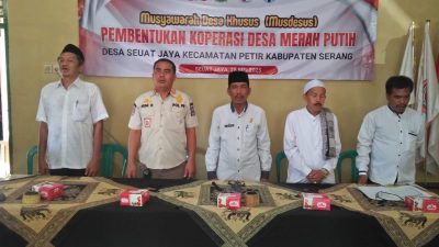 Desa Seuat Jaya Siap Kembangkan Koperasi Merah Putih 