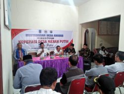 Koperasi Merah Putih Desa Petir Terbentuk