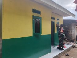 Satgas TMMD ke-124 Kodim 0602/Serang Tuntaskan Renovasi Rumah Sahrul Rampung 100 Perseb