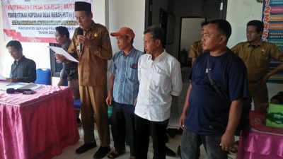 Bentuk Bumdes dan Koperasi Merah Putih, Desa Panunggulan Gelar Musdesus