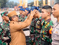 Gubernur Andra Soni Pimpin Upacara Penyambutan Peserta Latsitarda Nusantara ke-45 Provinsi Banten