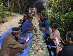 Satgas TMMD ke-124 Kodim 0602/Serang Gelar Acara Perpisahan di Kampung Silebu Tengah