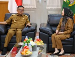 Gubernur Banten dan Bupati Serang Bahas Pembangunan, Pelayanan, Hingga Kemajuan Bank Banten