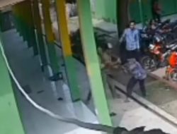 Di Area SMPN 5 Kota Serang, Seorang Suami “Kesurupan” Tikam Istri dengan Sajam