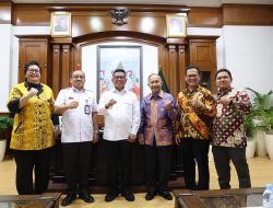 Gubernur Nadra Soni Terima Kunjungan DPD IKAL Lemhannas Provinsi Banten