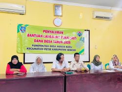 Pemerintah Desa Mekar Baru Kucurkan BLTDD untuk 29 KPM