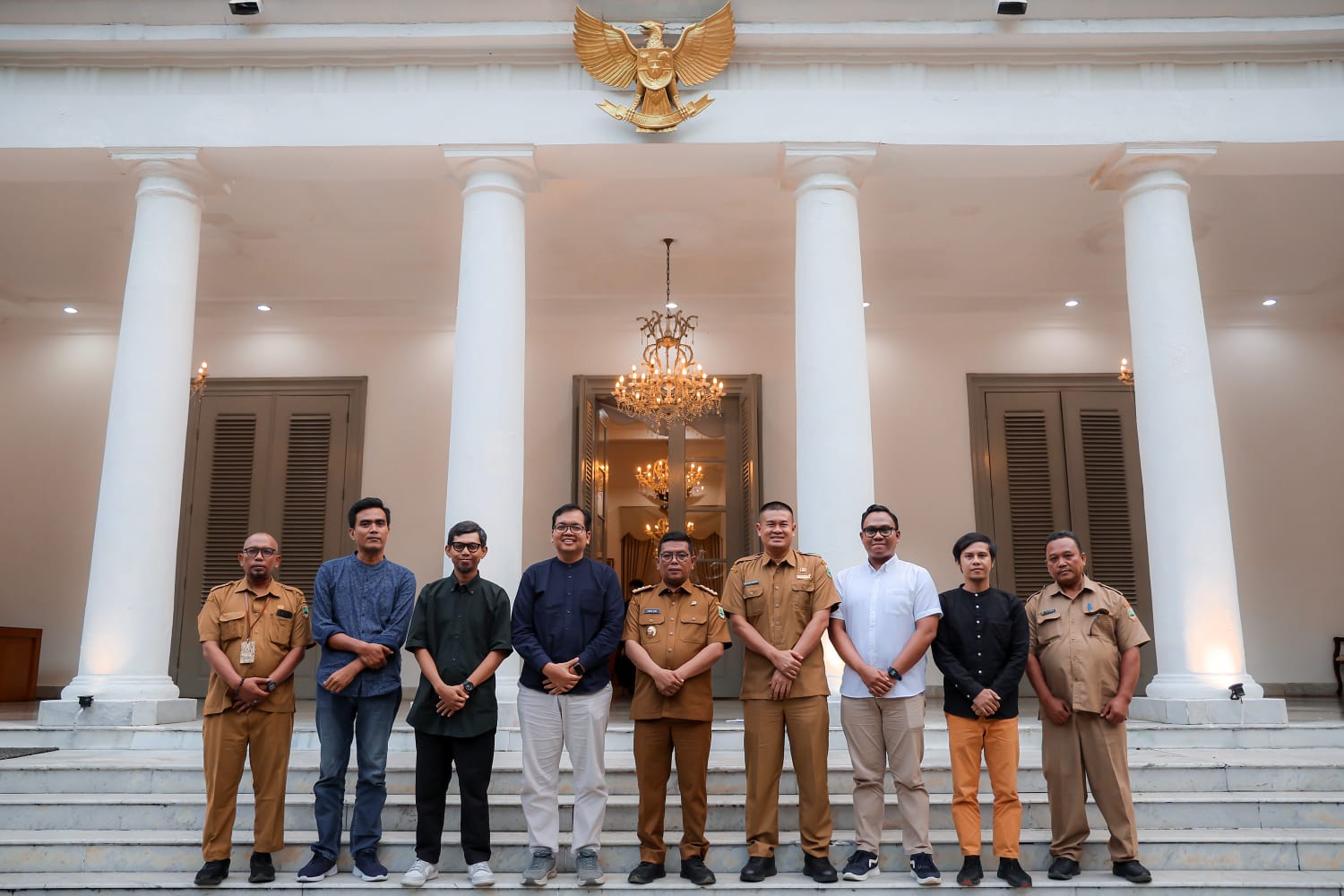 Gubernur Andra Soni Terima Kunjungan Harian Banten Raya