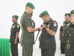 Regenerasi dan Penghormatan, Dandim Serang Pimpin Sertijab