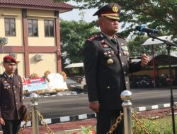 Kapolres Serang Pimpin Upacara Hari Bhayangkara Ke-79