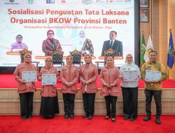 Pembina BKOW Banten Tinawati Andra Soni Harap BKOW Jadi Penggerak Perubahan