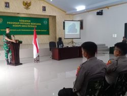 Kodim 0602/Serang dan BPBD Bersinergi dalam Penanggulangan Bencana