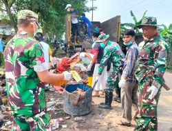 Koramil 0602-20/Pamarayan Adakan Karya Bakti
