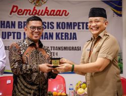 Tingkatkan Daya Saing Pekerja, Gubernur Andra Soni Buka Pelatihan Kerja Berbasis Kompetensi