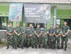 Kunjungi Koramil 0602-14/Pabuaran, Danrem akan Tindak Tegas Prajurit yang Bermain Judi Online