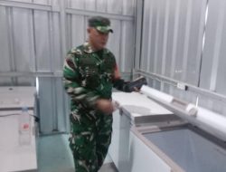 Danramil 0602-09/Cikeusal Didampingi Babinsa Cek Kesiapan Dapur Sehat Program MBG