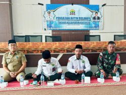 Wakili Danramil, Babinsa Koramil 0602-02/Kasemen Hadiri Pengajian Bulanan