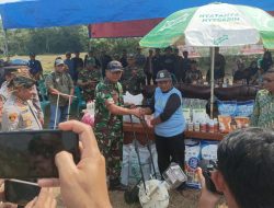 Danramil 0602-20/Pamarayan Dukung Program Ketahanan Pangan