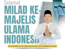 Kabid Urais Kanwil Kemenag Provinsi Banten Mengucapkan Selamat Milad MUI Banten Ke-50
