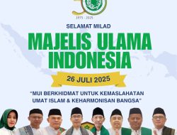 Pimpinan Kemenag Kabupapaten Pandeglang Mengucapkan Selamat Milad MUI Banten Ke-50