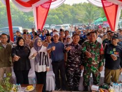 Danramil 0602-02/Kasemen Dampingi Anggota DPR-RI Annisa M.A Mahesa Tanam Pohon Mangrove