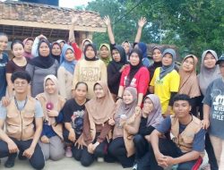 Mahasiswa KKN TEMATIK Politeknik PGRI Banten Gelar Senam Bersama Warga Kampung Ciruyung