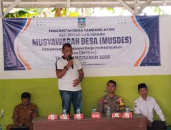 RKPDes 2026: Desa Tambang Ayam Siap Majukan Infrastruktur dan Kesejahteraan Masyarakat