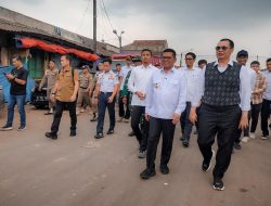 Gubernur Banten Andra Soni Tinjau Pasar Rau Kota Serang