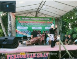 Siswa MIN 04 Serang Tampilkan Seni Pencak Silat di Acara Khitanan