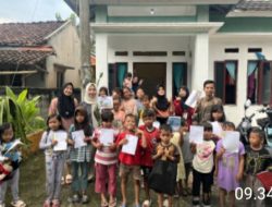 KKM Kelompok 69 Universitas Bina Bangsa Adakan Kegiatan Pendidikan untuk Anak-Anak di Posko KKM Desa Kemuning