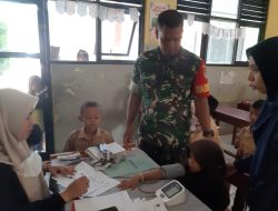 Koramil 0602-15/Baros Dukung Kesehatan Generasi Muda