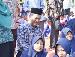 Wabup Najib Hamas Launching Gerakan Aksi Bergizi di MTsN 4 Anyer