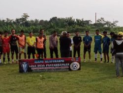 Karang Taruna Sadulur Desa Panyabrangan Gelar Turnamen Sepak Bola