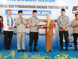 Dikunjungi Komjen Fadil Imran, Bupati Ratu Zakiyah Minta Motivasi untuk Santri Ponpes Bai Mahdi