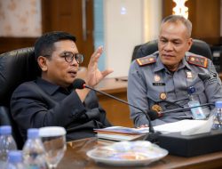 Gubernur Andra Soni Terima Kakanwil Kemenkum dan Kakanwil KemenHAM Banten