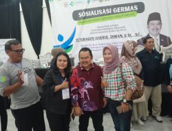 Komisi IX DPR RI, Tubagus Haerul Jaman Gelar Sosialisasi GERMAS di Kota Serang