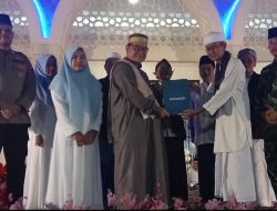 Hadiri Istighosah Kebangsaan di Masjid Ageung Al-Hakim, Medi Subandi Terima Surat Resolusi Masyarakat Pamarayan