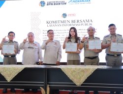 Komitmen Bersama Dorong Keterbukaan Informasi Publik Kantor Pertanahan se-Banten