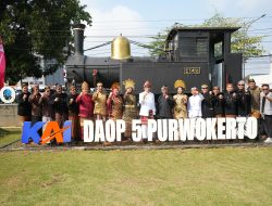 Semarak Kemerdekaan, Jajaran Manajemen KAI Daop 5 Purwokerto Kenakan Wastra Nusantara