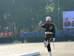Kapten Inf Jayani Pimpin Upacara Kenaikan Bendera HUT ke-80 RI di Kota Serang