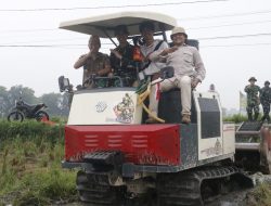 Kodim 0602/Serang Gelar Latihan Sistem Blok Ketahanan Pangan Bersama Gapoktan Ratu Tani
