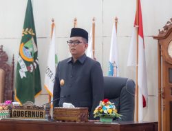 Gubernur Andra Soni Tegaskan Komitmen Tindaklanjuti Pandangan DPRD atas Raperda Perubahan APBD 2025