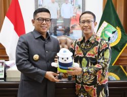 Gubernur  Andra Soni dan Dirut PT MRT Jakarta Bahas Rute Baru MRT di Wilayah Provinsi Banten