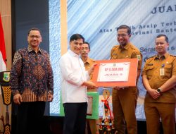 Penghargaan Kearsipan, Wagub Banten A. Dimyati :: “Arsip Penting Untuk Dikelola Dengan Baik”