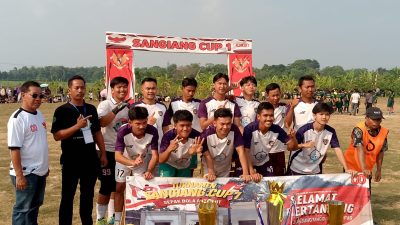 Turnamen Sepak Bola Sangiang Cup 1, Sadang FC Keluar sebagai Juara