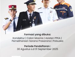 KAI Buka Rekrutmen Eksternal untuk Lulusan SLTA, D3, dan D4/S1 Tahun 2025