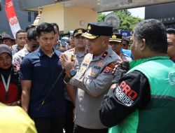 Sampaikan Empati, Kapolda Banten Temui Komunitas Ojol