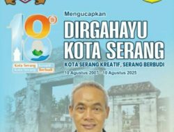 SMP Negeri 1 Kota Serang Mengucapkan Dirgahayu Ke-18 Kota Serang
