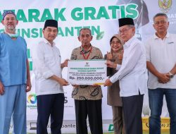 Wagub Dimyati Buka Operasi Mata Katarak Gratis Baznas Provinsi Banten