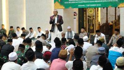 Polda Banten Gelar Peringatan Maulid Nabi, Ajak Warga Perkokoh Persaudaraan