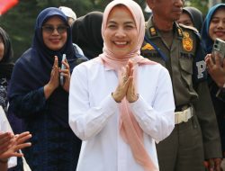 Bupati Serang Ratu Zakiyah Hadiri Acara Launching Tim dan Jersey Adhyaksa FC